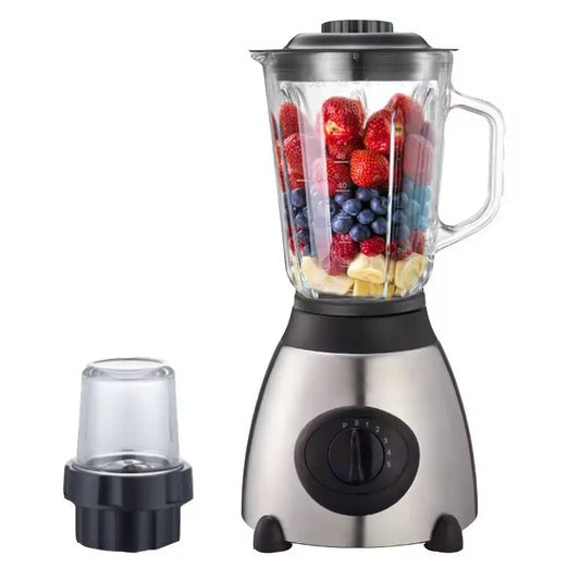BATIDORA  de vaso Y licuadora Dual de vidrio para alimentos, extractor de jugo, molinillo multifunción